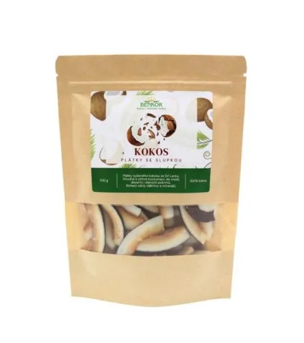 Kokos sušený plátky 100 g