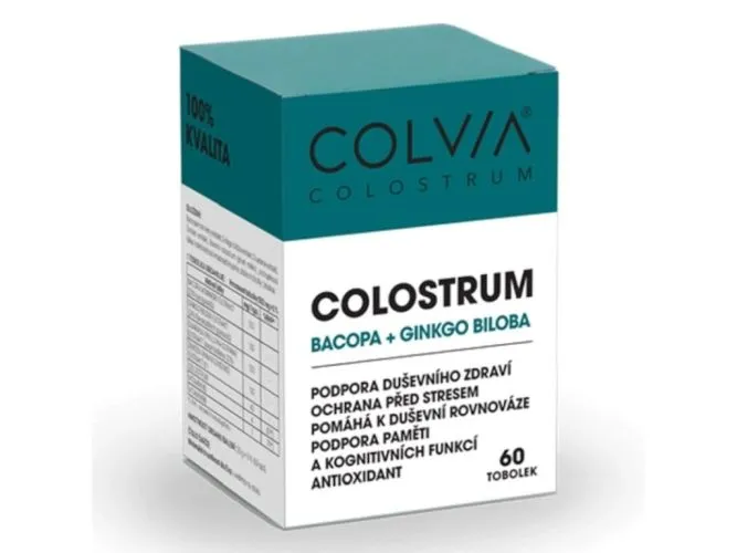 COLVIA Colostrum Bacopa + Ginkgo Biolba 60 tobolek