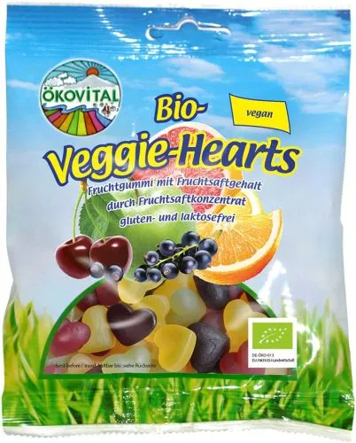 Želé SRDÍČKA vegan 80 g