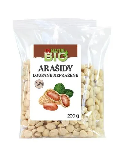 Arašídy loupané nepražené 200 g