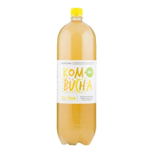 Kombucha bancha s příchutí citron 2 l