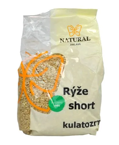 Rýže kulatozrnná short Natural 500 g