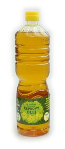 Olej řepkový za studena lisovaný 1000 ml