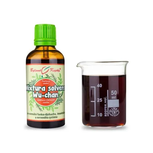 Mixtura solvens Wu-chan - Pavlovy bylinné kapky (tinktura) 50 ml 50 ml