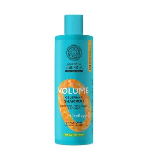 Oblepikha O Volume Kolagenový šampon pro objem vlasů 400 ml