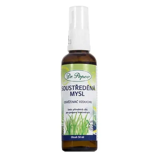 Soustředěná mysl - osvěžovač vzduchu 50 ml