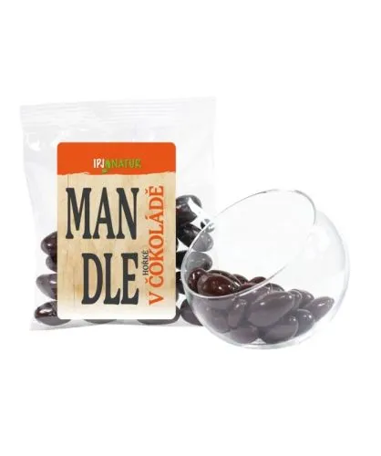 Mandle v hořké čokoládě 100 g