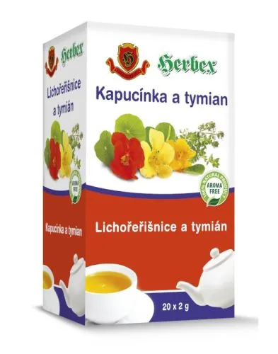 Lichořeřišnice a tymián 20 x 2 g