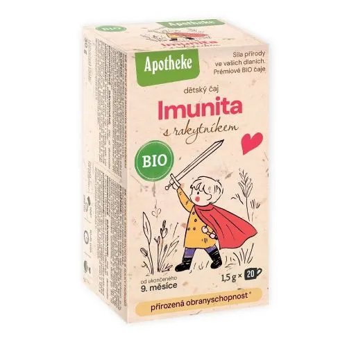 Apotheke dětský Imunita s rakytníkem 20 x 1,5 g