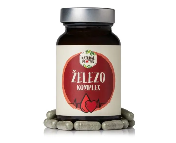 Železo - vitamínový komplex 60 kapslí