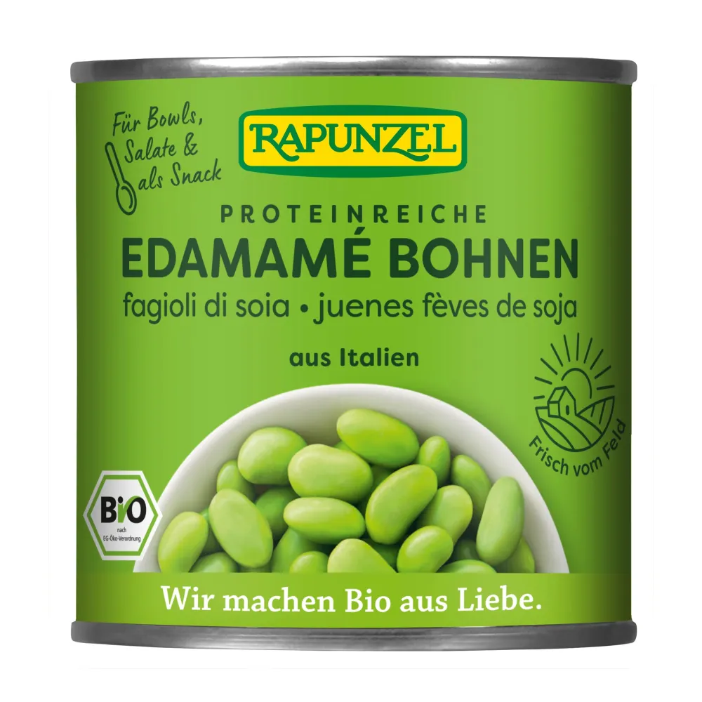 Sója edamamé sterilovaná 200 g RAPUNZEL