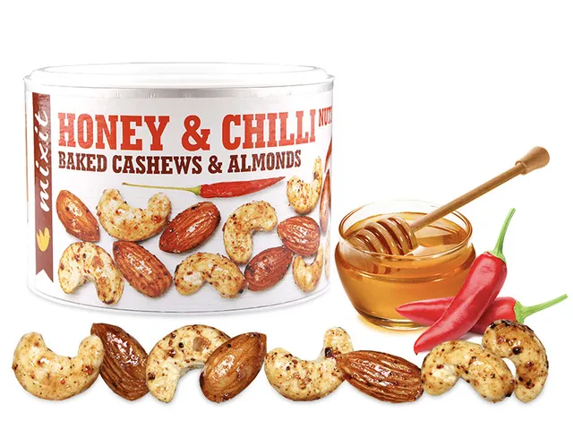 Oříšky z pece - Med a chilli 140 g