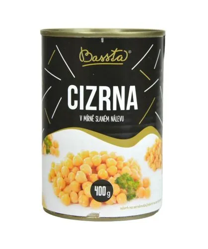 Cizrna v mírně slaném nálevu - Bassta 400 g