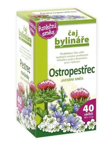 Apotheke čaj Ostropestřec FORTE 20 x 1,5 g