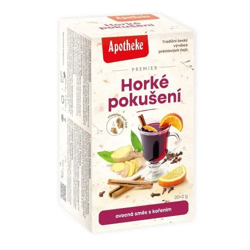 Apotheke čaj Horké pokušení 20 x 2 g