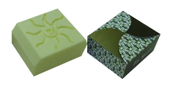 Pánské orig. přírodní kosmetické mýdlo s konopným  olejem 120 g