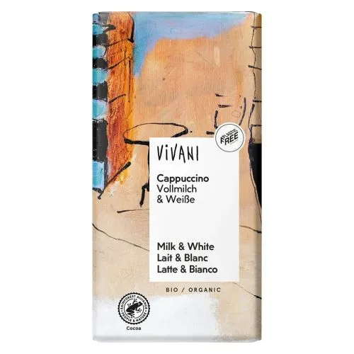 VIVANI Čokoláda cappuccino 100 g