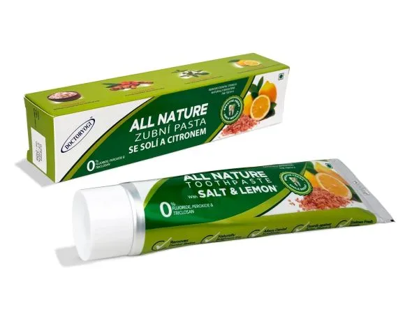 ALL NATURE sůl a citron - zubní pasta 150g
