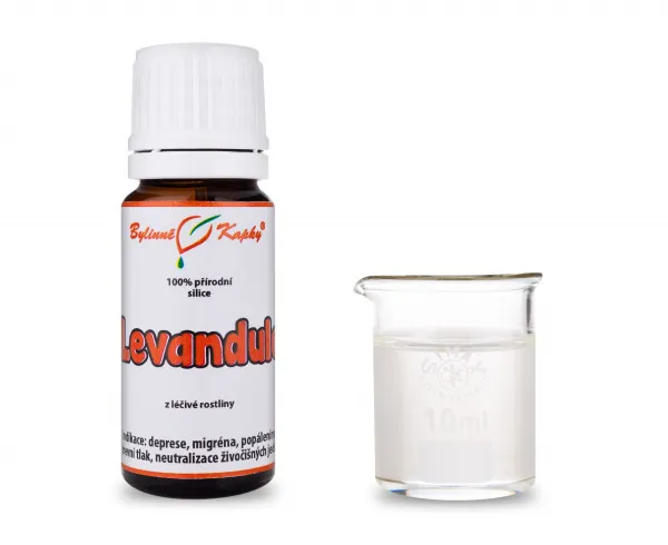 Levandule - 100% přírodní silice - esenciální (éterický) olej z levandule 10 ml