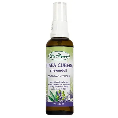 Litsea cubeba s levandulí osvěžovač vzduchu 50 ml