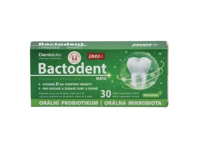Bactodent Máta 30 tablet