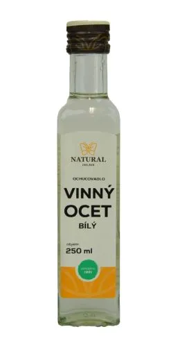 Ocet vinný bílý 6% 250 ml