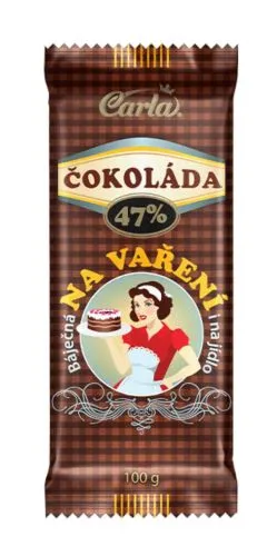 Čokoláda na vaření 47% - Carla 100 g
