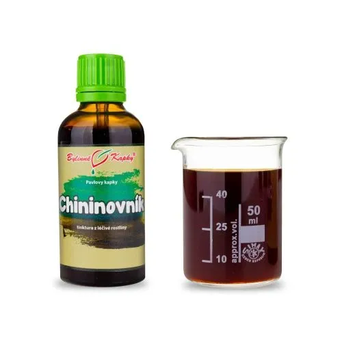 Chininovník tinktura - bylinné kapky (tinktura) 50 ml