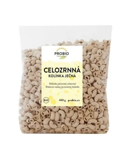 Těstoviny ječné kolínka celozrnná 400g