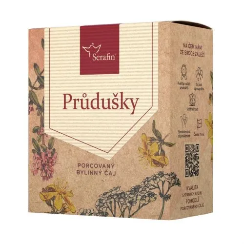 Průdušky - bylinný čaj porcovaný 15 × 2,5 g, 37,5 g