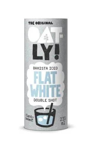 Nápoj ovesný Barista Iced Flat White 235 ml OATLY!