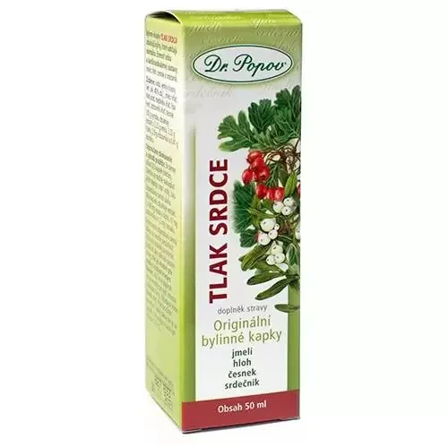 Tlak – srdce, originální bylinné kapky 50 ml
