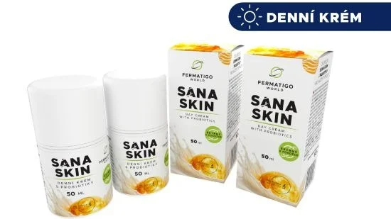 SanaSkin - 2x Denní krém 50 ml + 50 ml