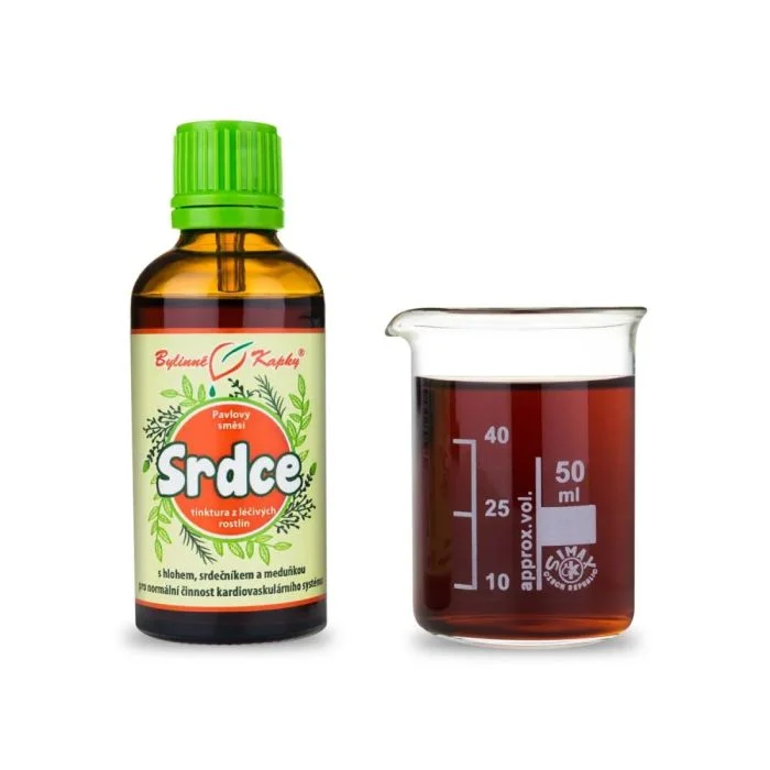 Srdce tinktura | Pavlovy bylinné kapky 50 ml