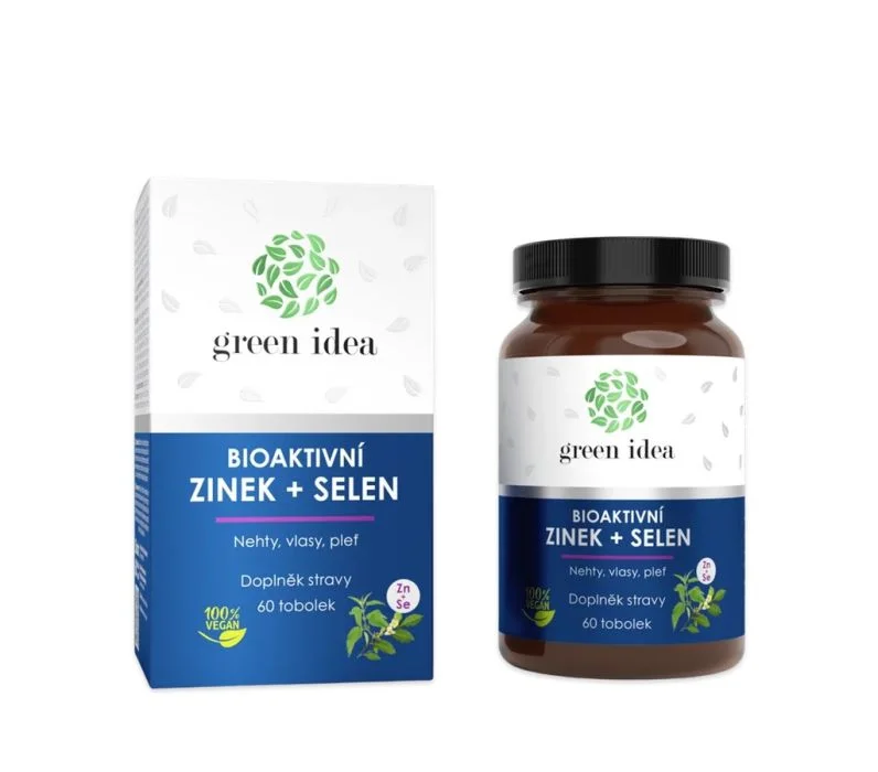 Bioaktivní zinek+selen 60 tobolek