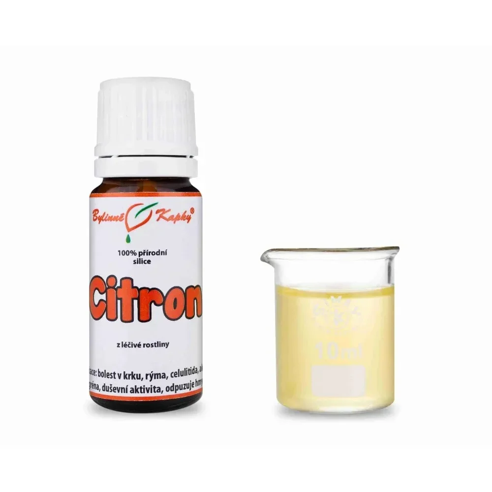 Citron citrus) - 100% přírodní silice - esenciální (éterický) olej 10 ml (Min.trvanlivost 09/2026)