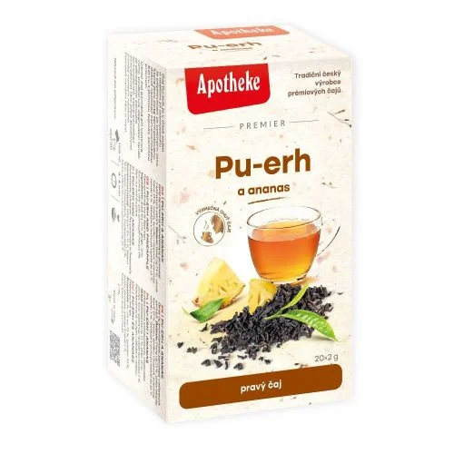 Pu-erh a ananas čaj 20 x 1,8 g