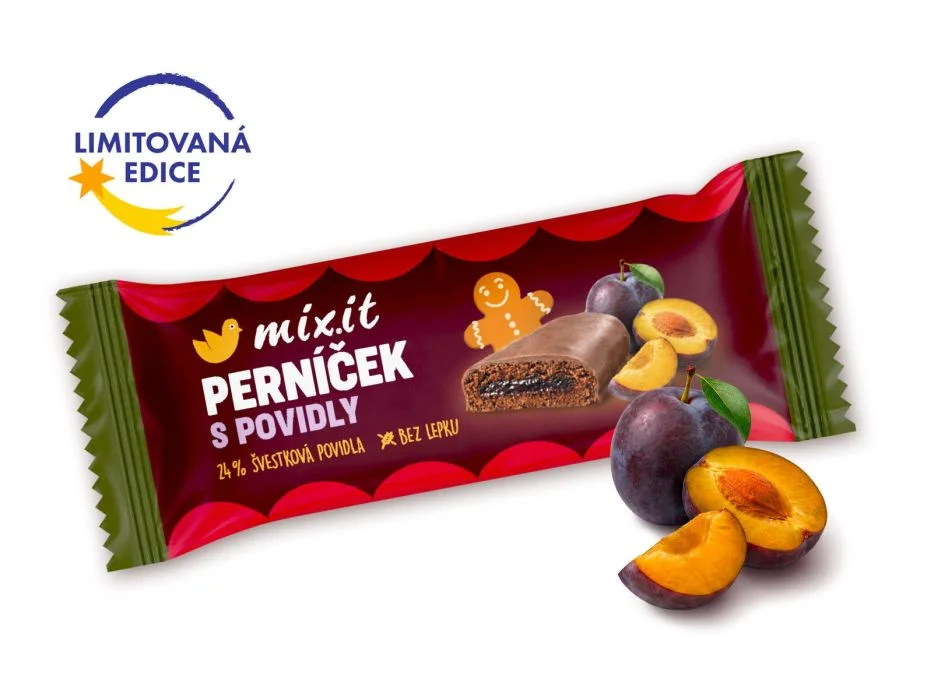 Mixit Perníček s povidly v mléčné čokoládě 36 g