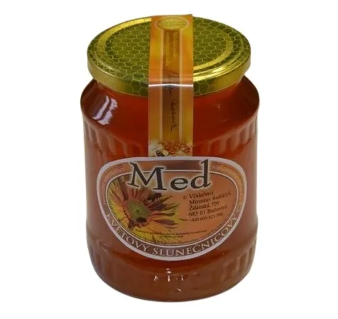 Včelařství Sedláček Med květový z období květu slunečnice 950 g